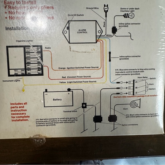 Rare Vintage Solid State Electronic Auto Burglar Alarm Store Display SI-5000 NEW - Picture 9 of 13